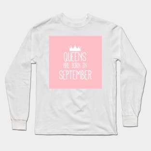 Pink September Long Sleeve T-Shirt